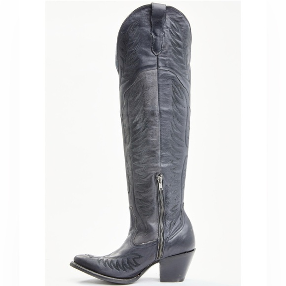•Corral• Embroidered Over Knee High Boot - Picture 3 of 15